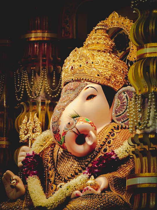 Lord Ganesha figurine in Pune India