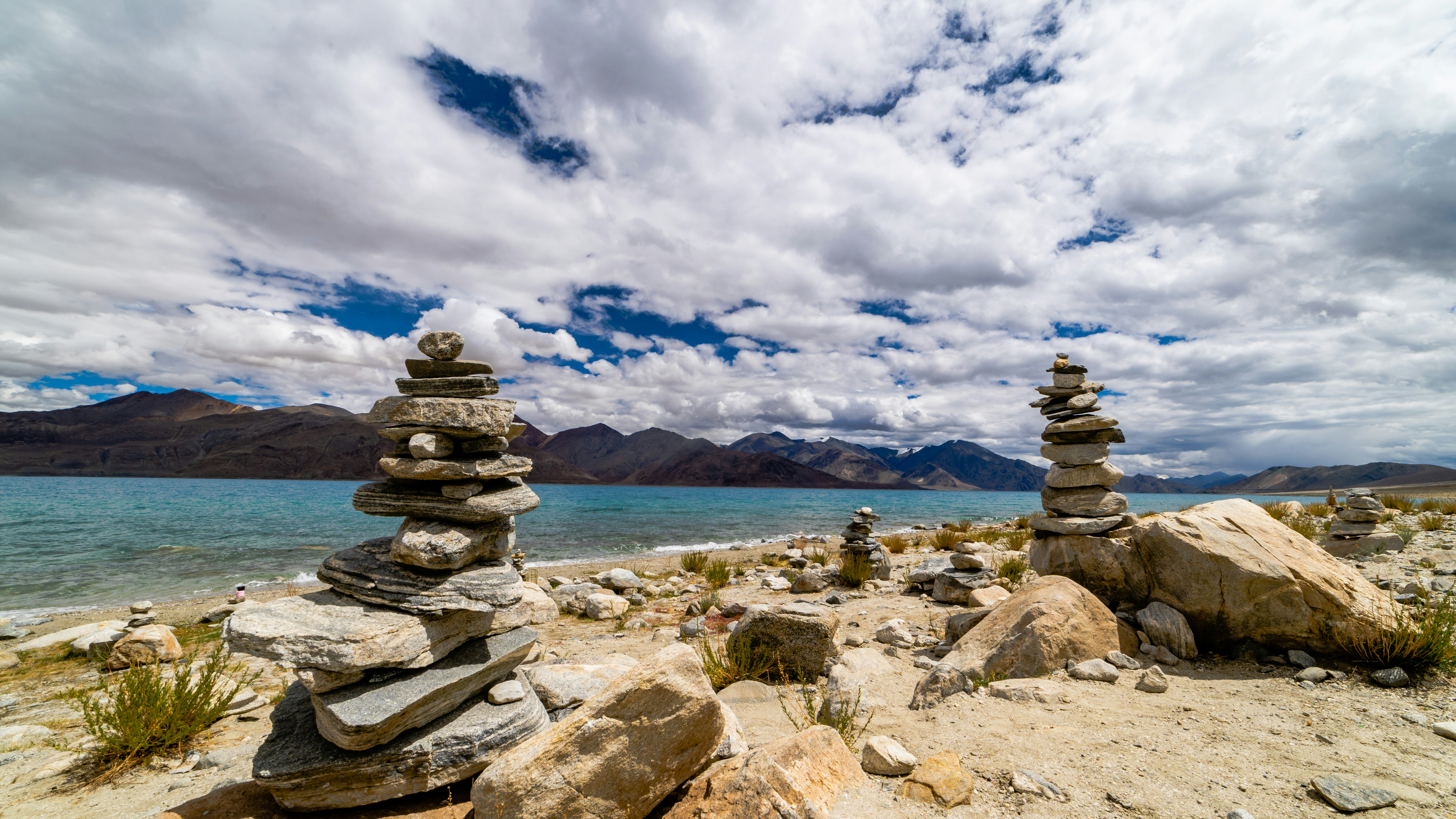 Pangong Tso lake, Leh, India