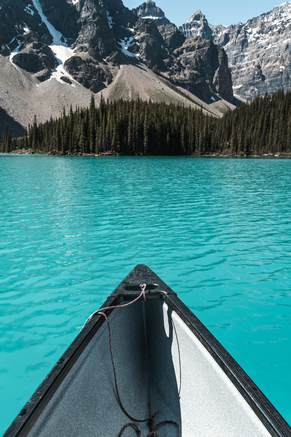 boat towards island