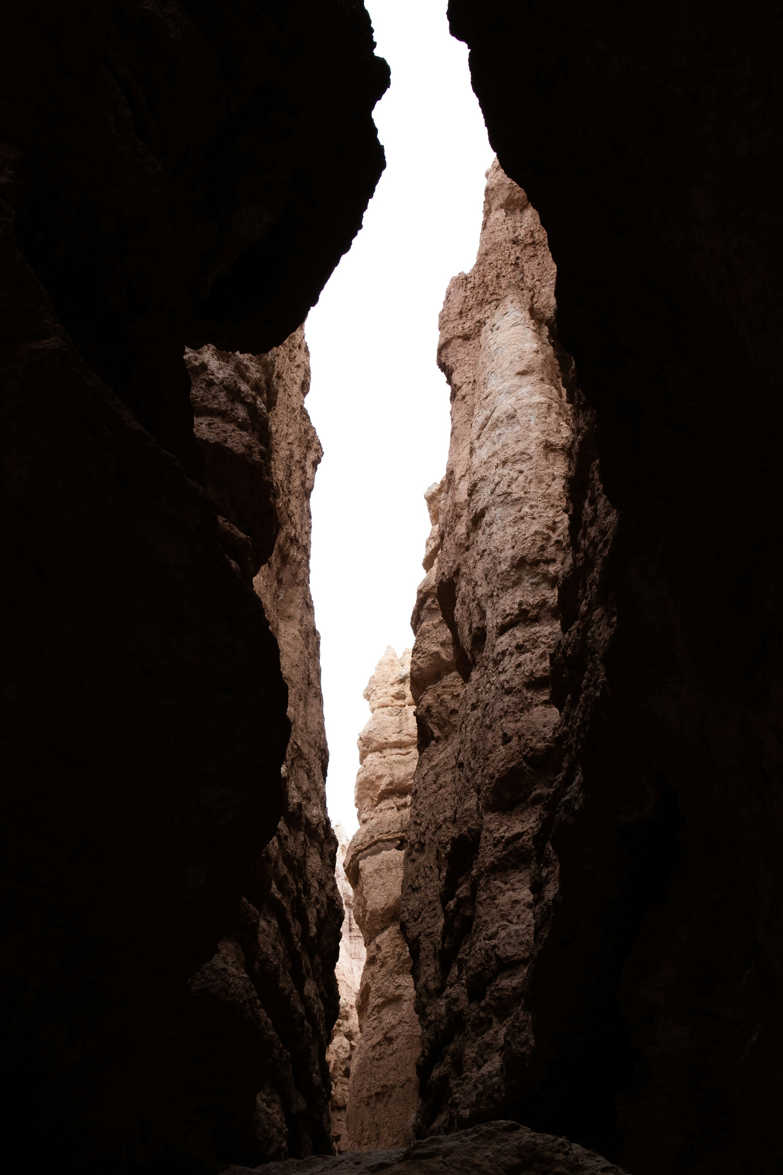 Slot canyon in valley of fire