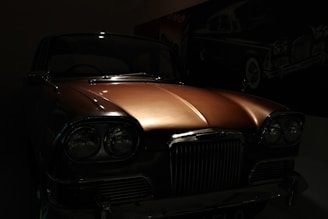 brown car