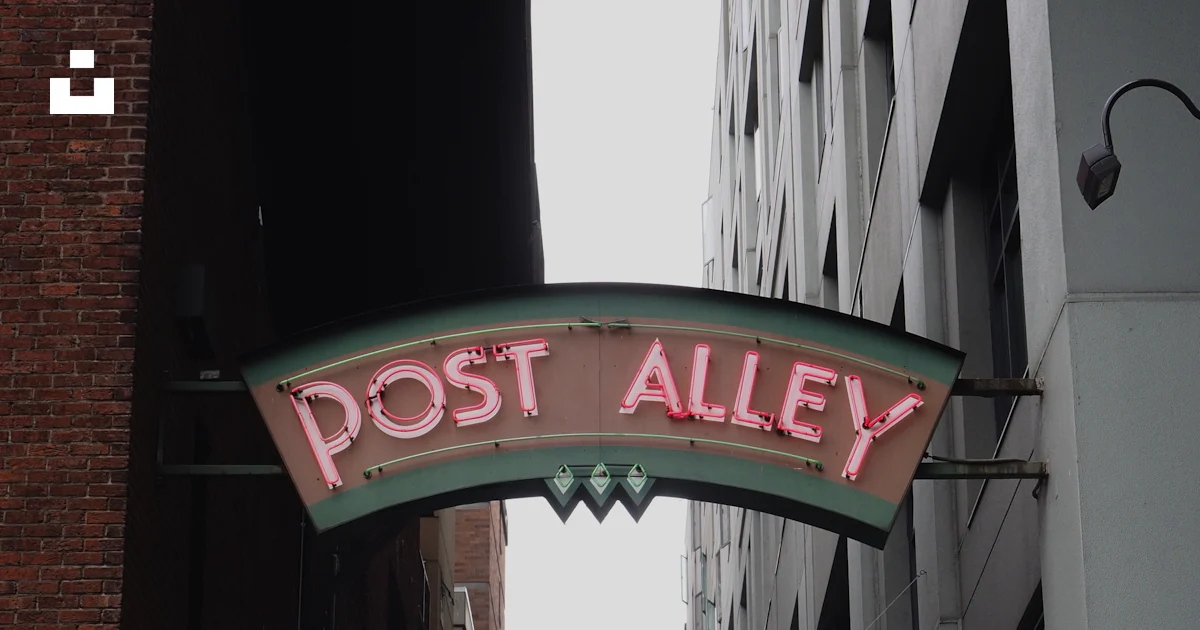 Post Alley Sign Post Alley signage photo – Free Seattle Image on Unsplash