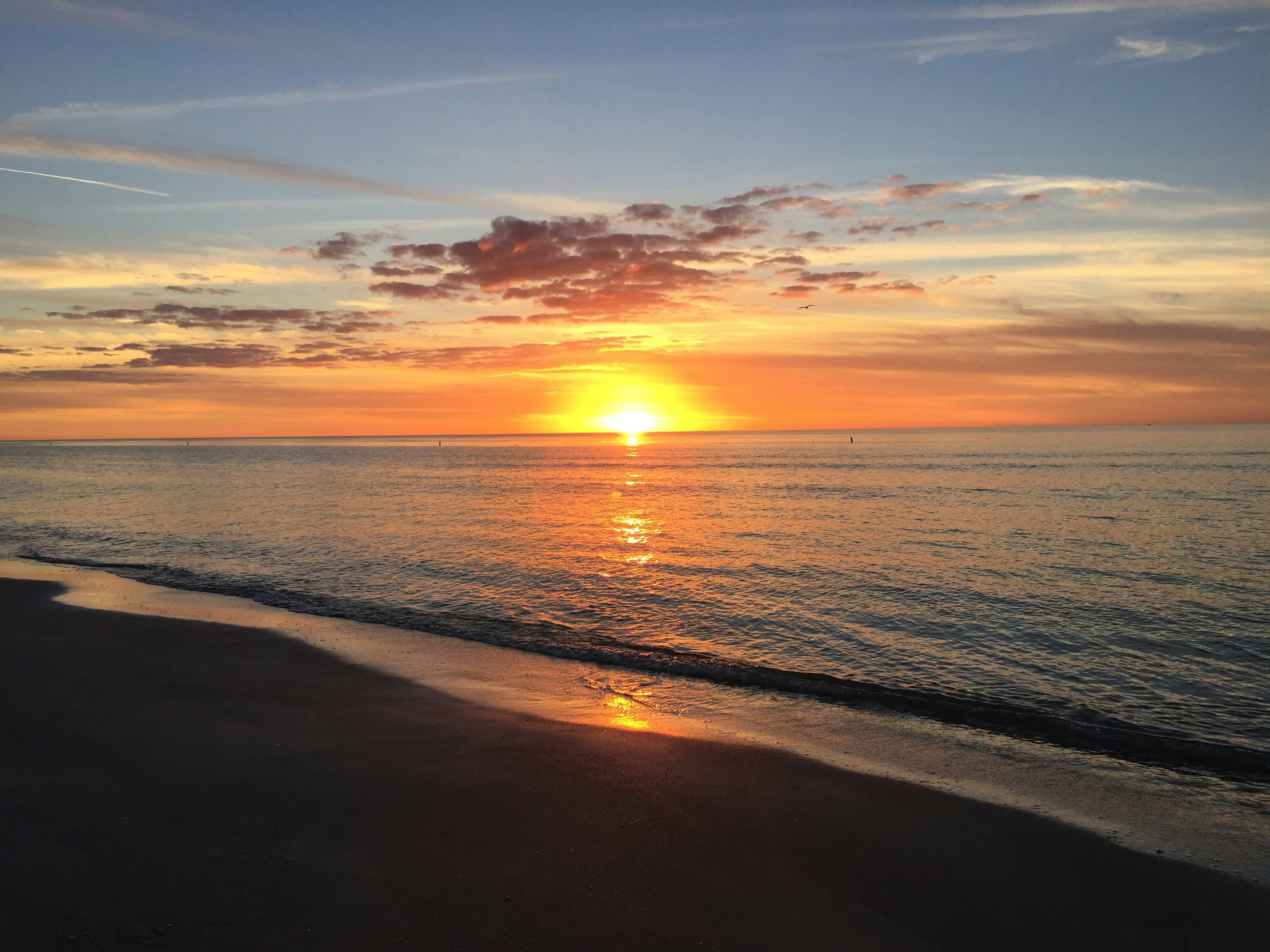 Sunset Beach Canvas Print