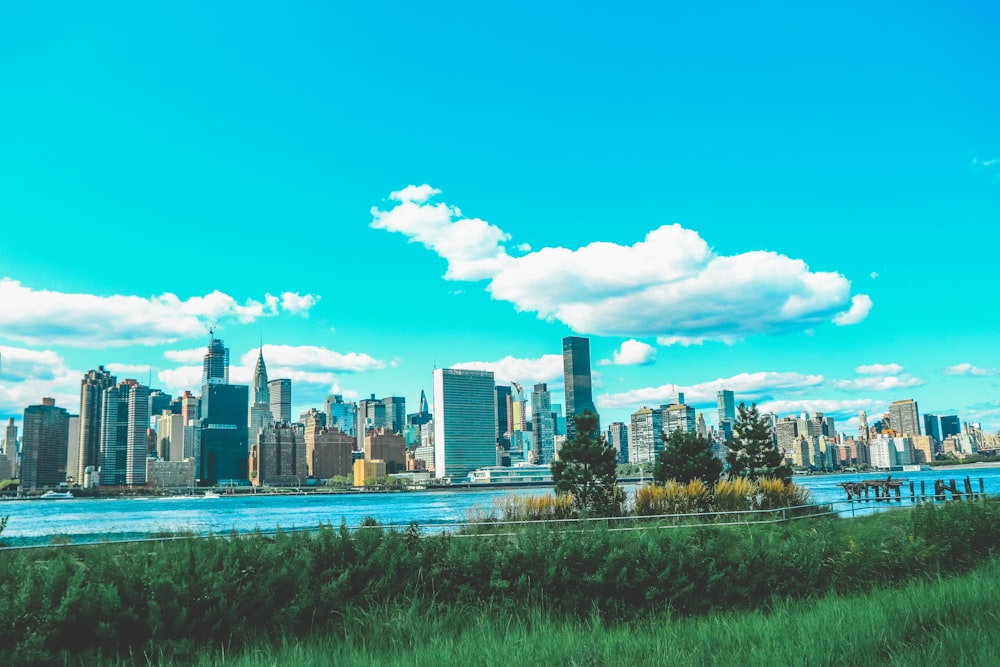 landscape photography of New York skyline