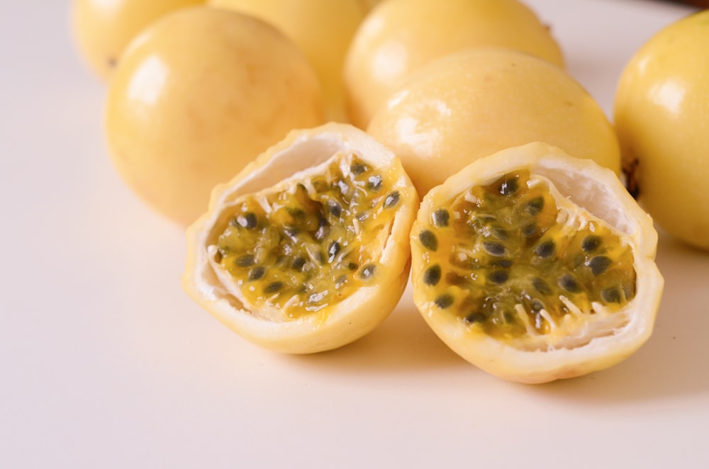 yellow fruits