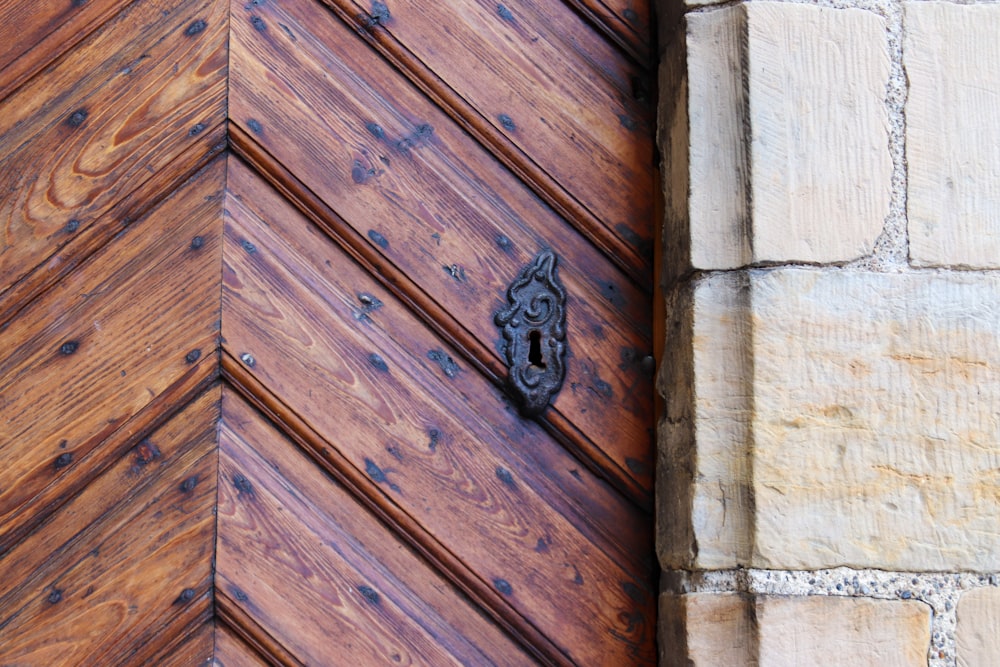 brown wooden wall