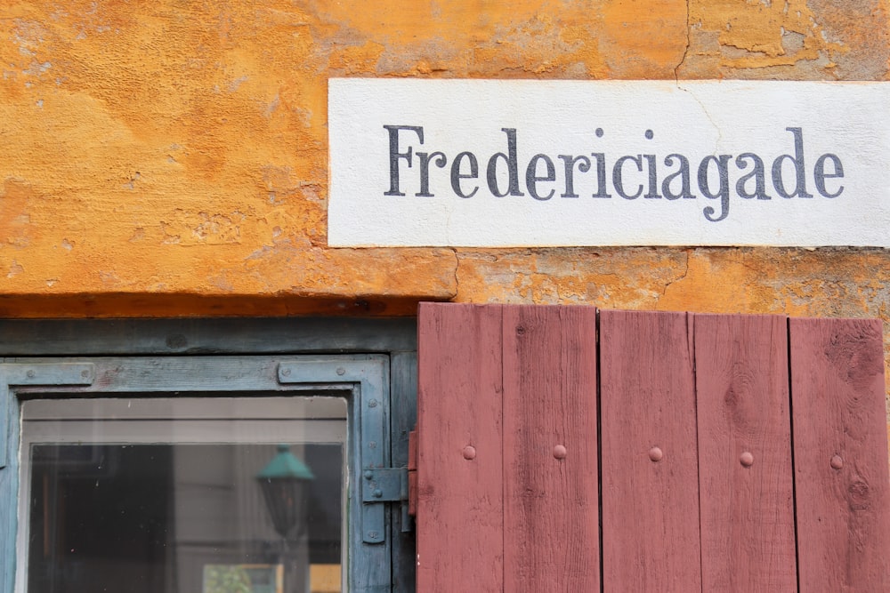 Fredericiagade shop front