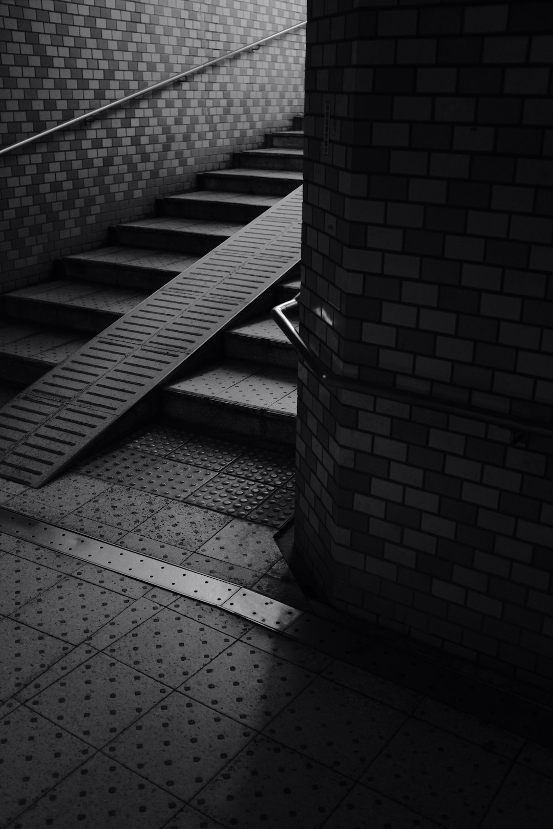 gray stairs