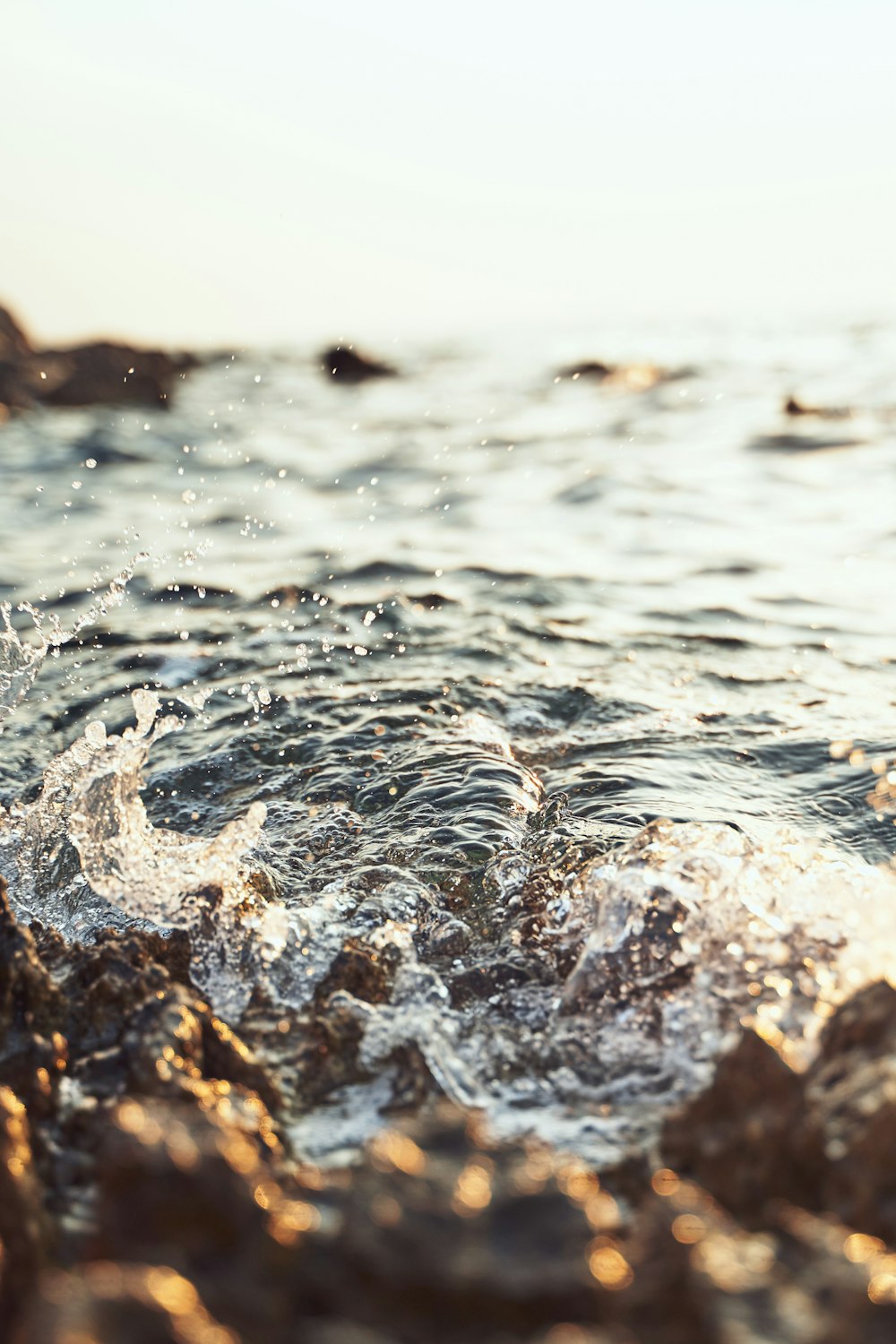 body of water time lapse photography