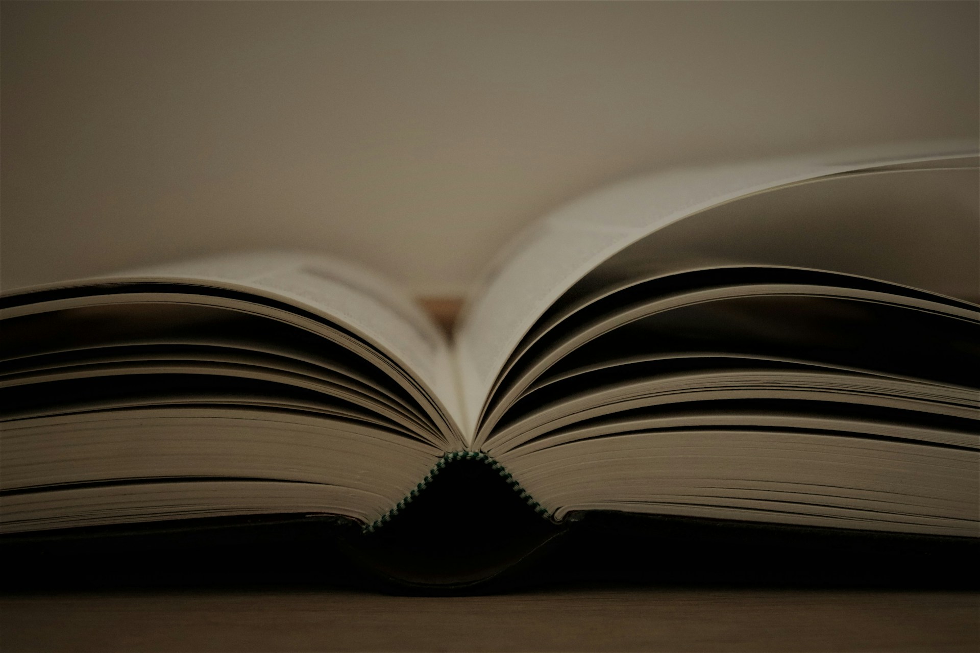 opened book