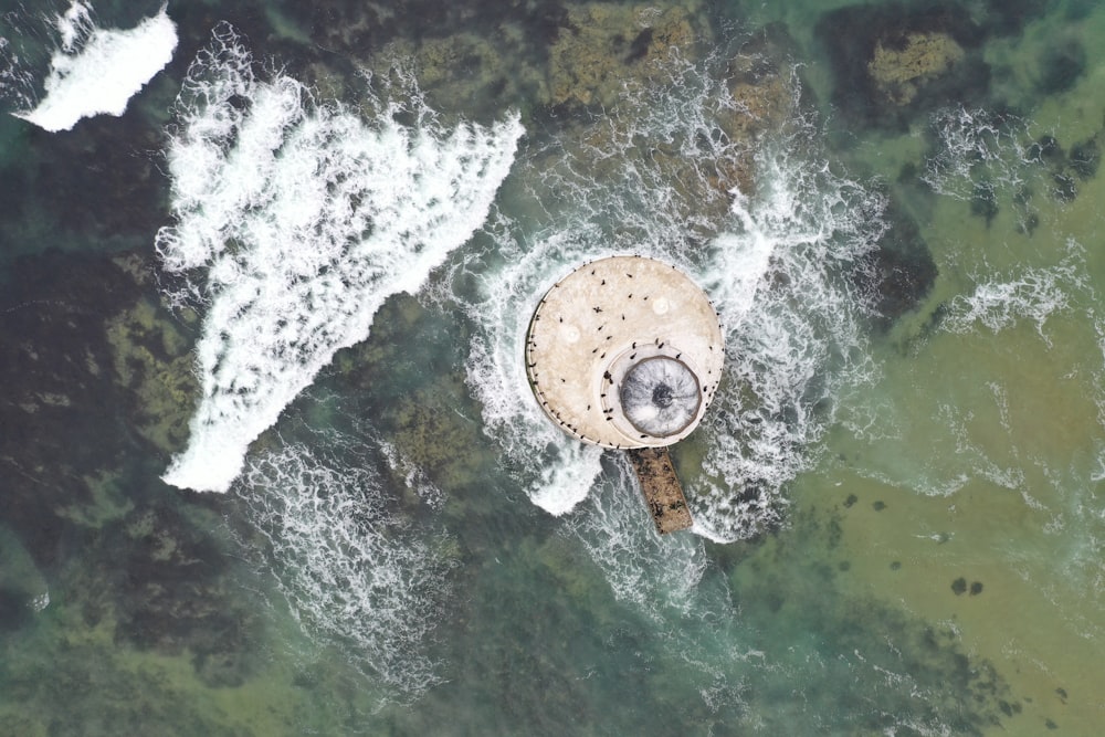 aerial photography of body of water during daytime