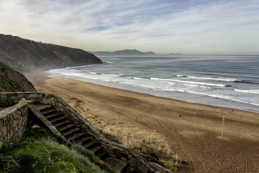 beach during daytime