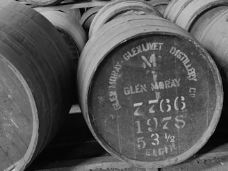 Scottish Whisky for Beginners wooden whisky barrels