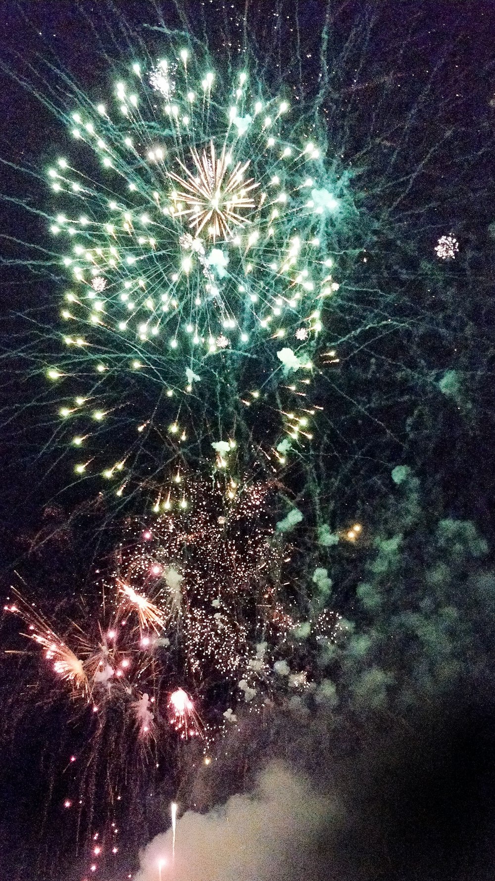 fireworks display during nighttime