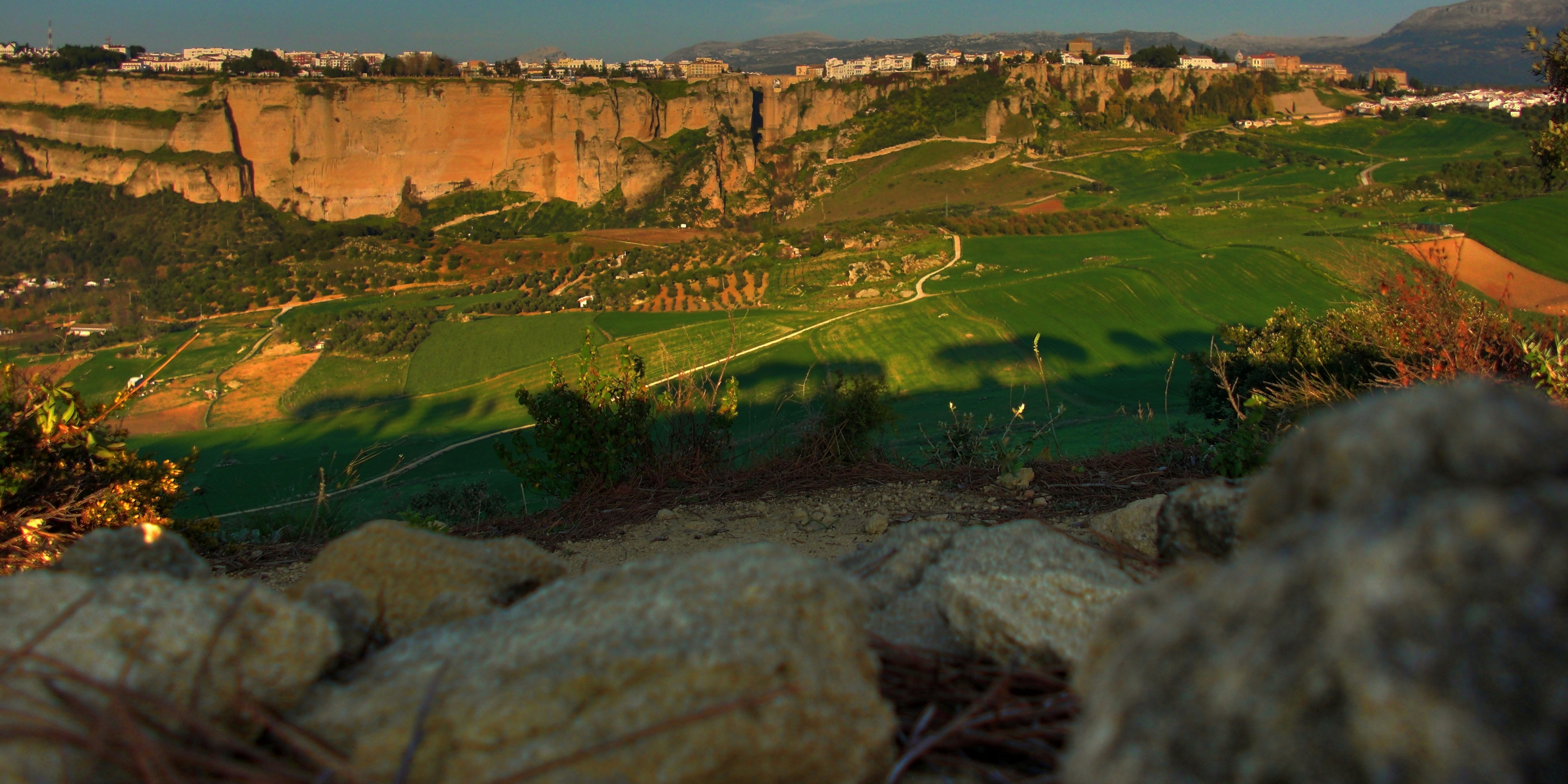 landscape photography of green and brown mountain