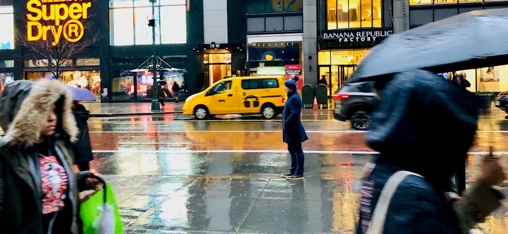 people walking on street screenshot