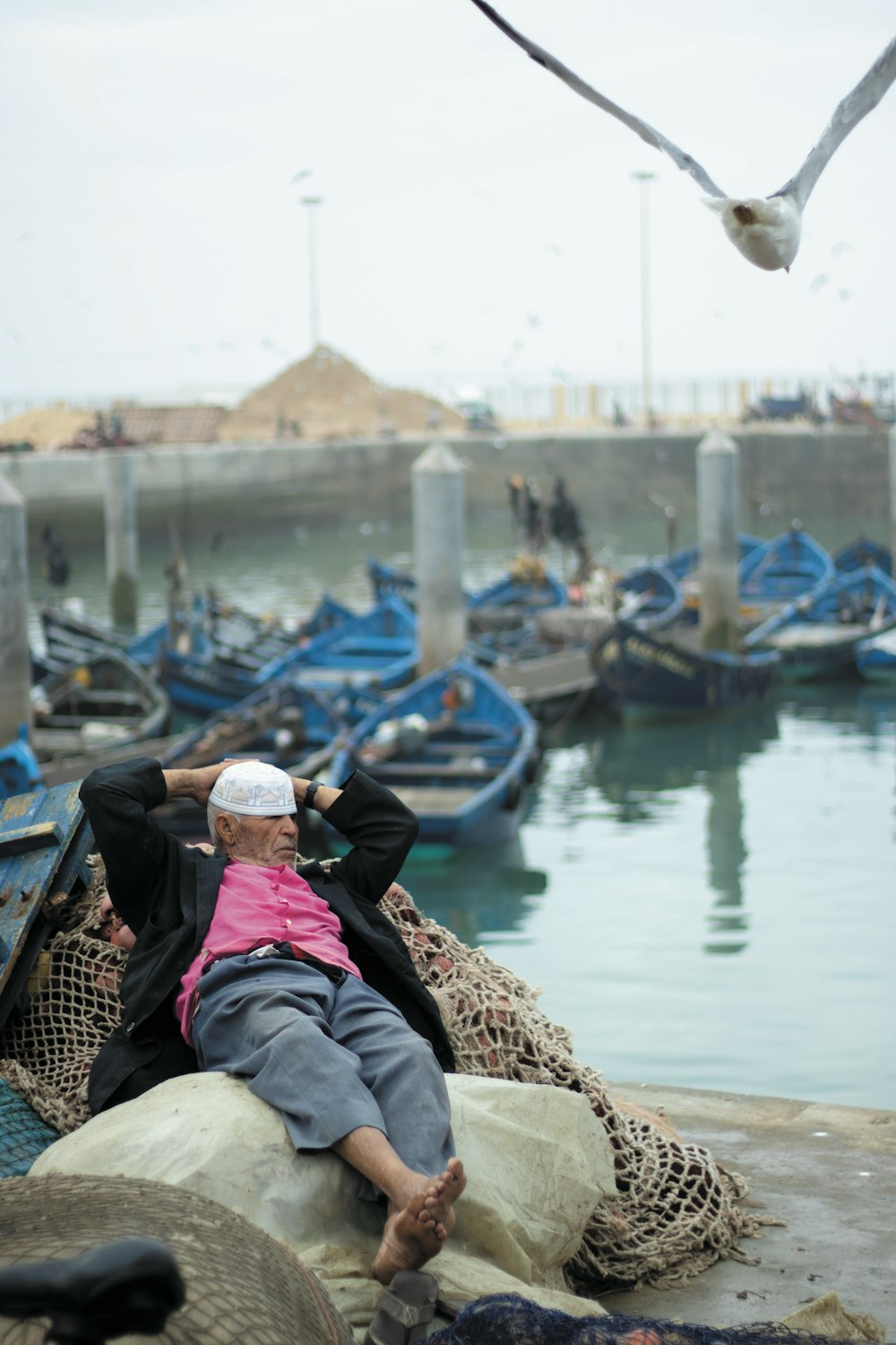 man near body of water