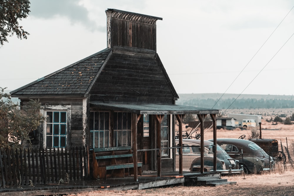 brown wooden building