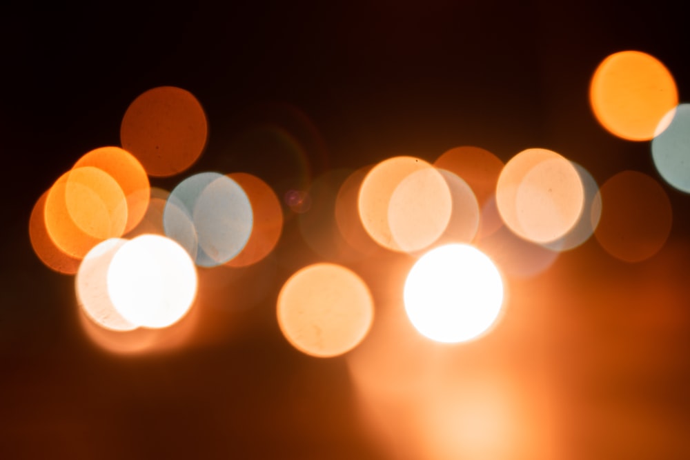 Luces bokeh