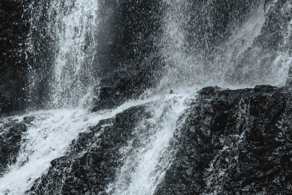 waterfalls during daytime