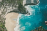 shore near body of water