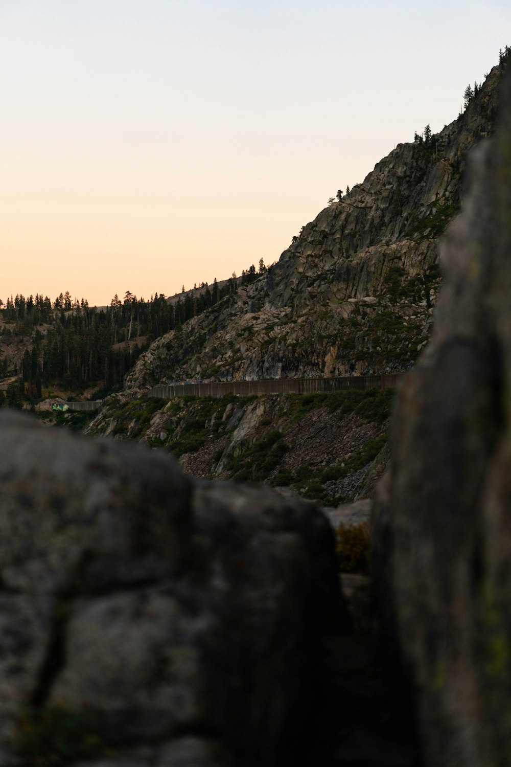 gray and brown mountain