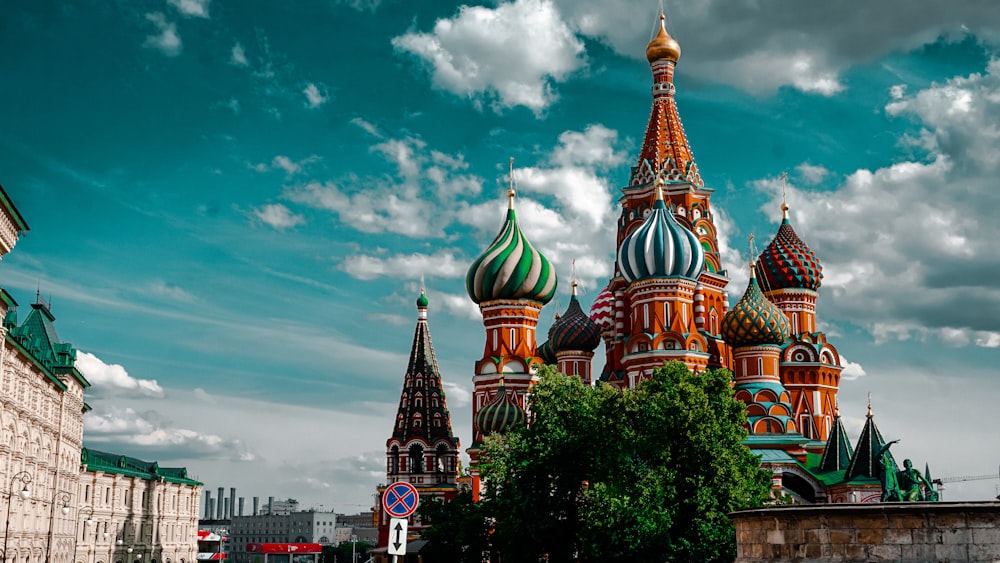 St. Basil's Cathedral at daytime