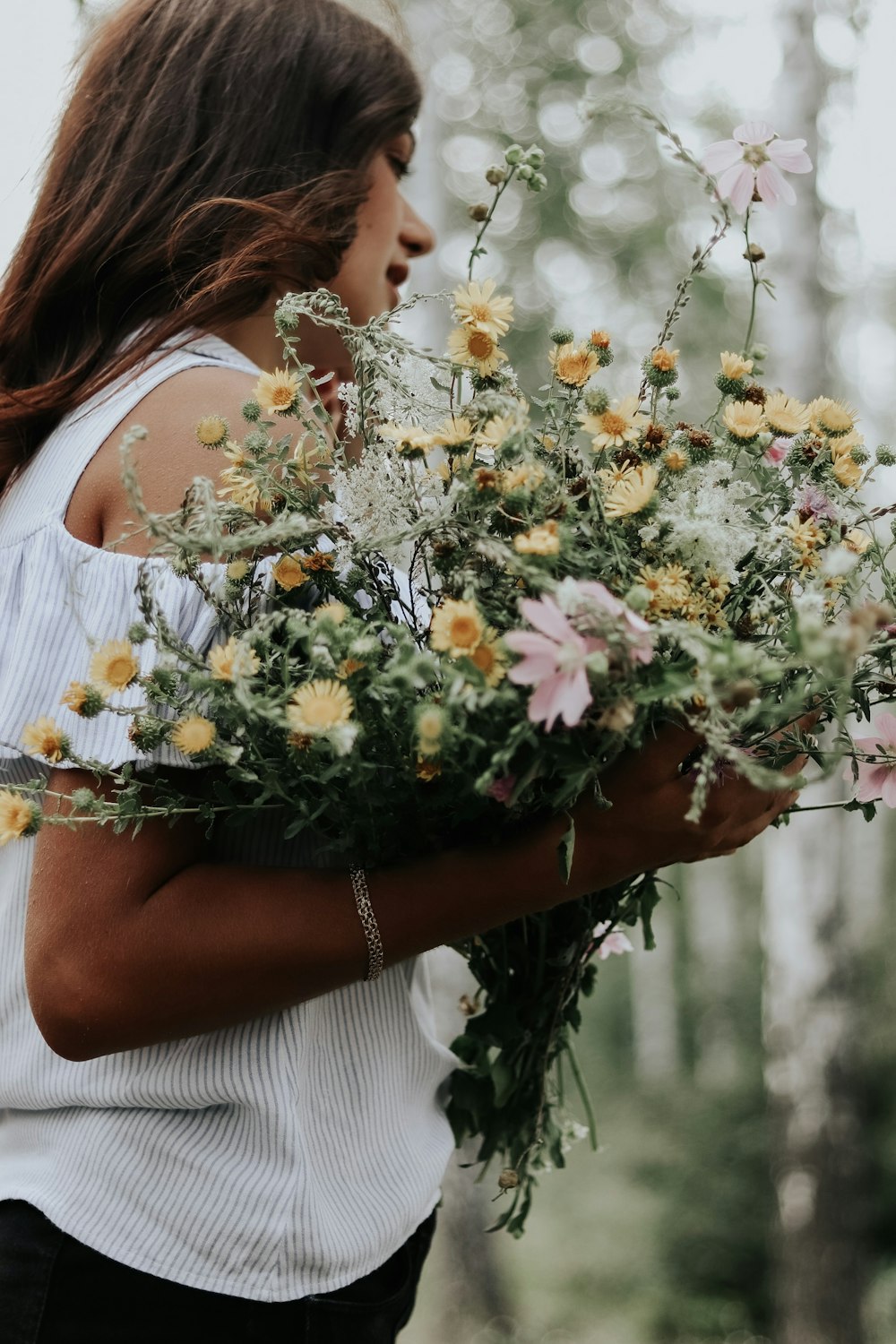 yellow petaled flowers