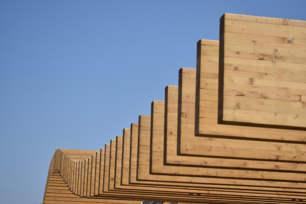 wood plank lot