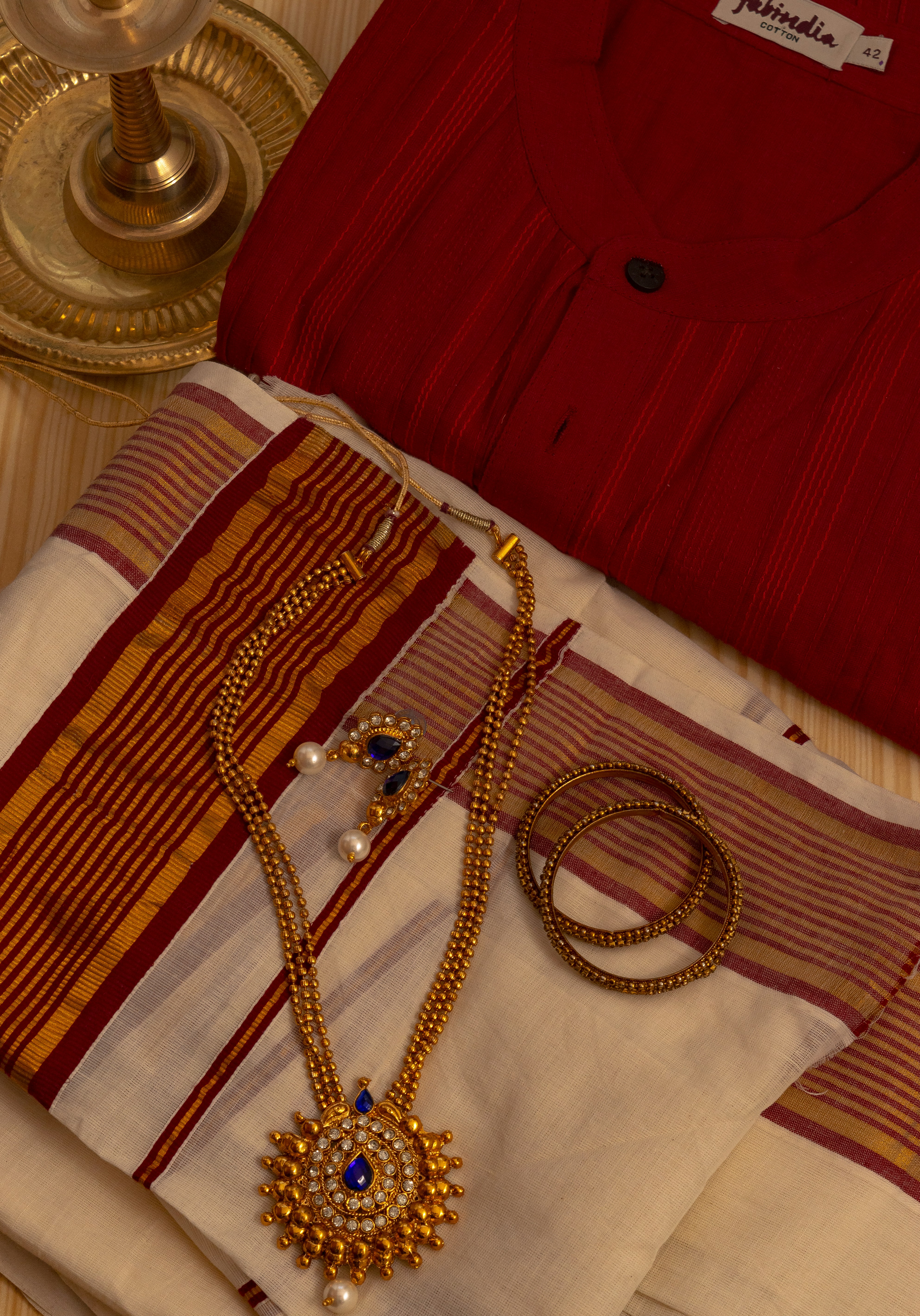 Traditional accessories from different cultures