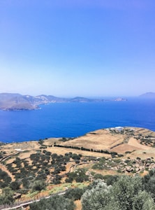 aerial view of land