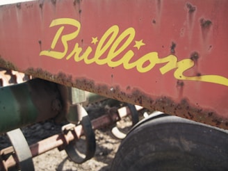 Close-up of durable agricultural equipment showcasing quality.