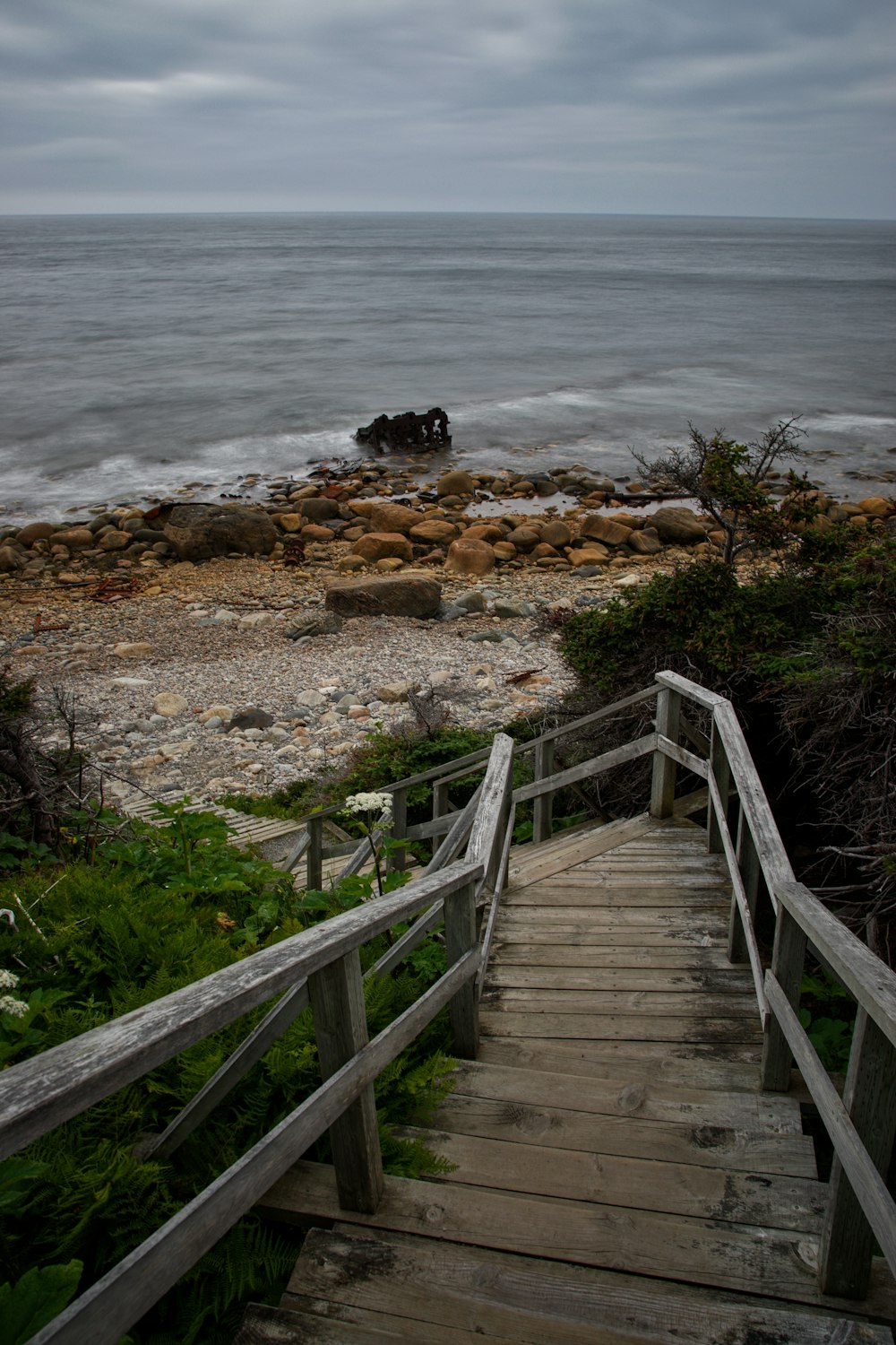 wooden steps in ebach