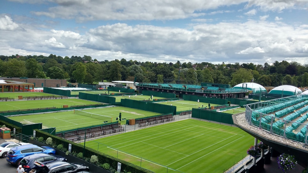 open field stadium