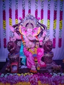 Lord Ganesha sitting statue