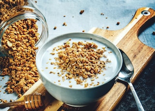 oatmeal smoothie platter