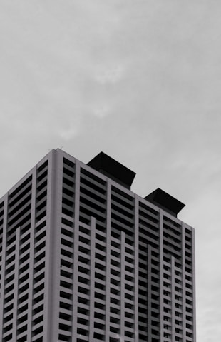 low angle photo of concrete building