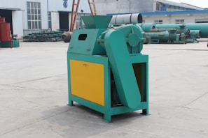 Finished Vibro Sieving Machines lined up ready for delivery at PT South Wind Machine