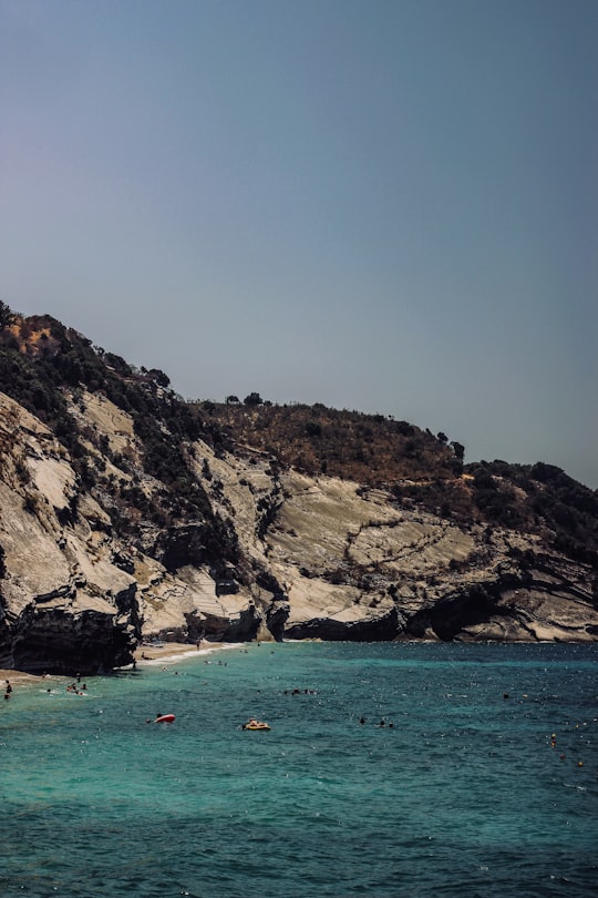 seashore during daytime in Saranda Albania