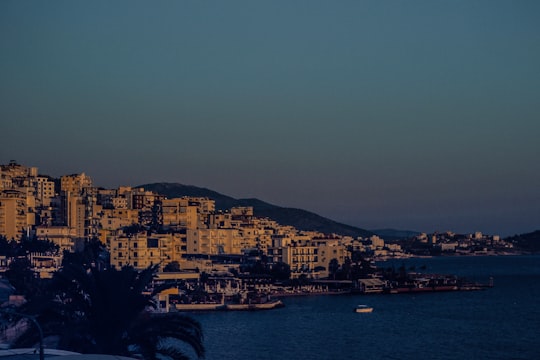 body of water near structures in Saranda Albania