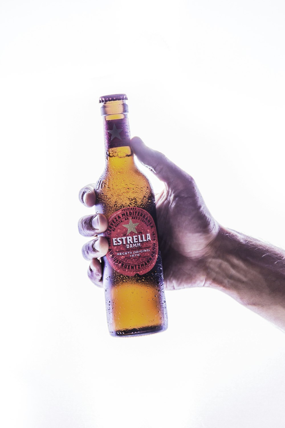 Estrella beer bottle