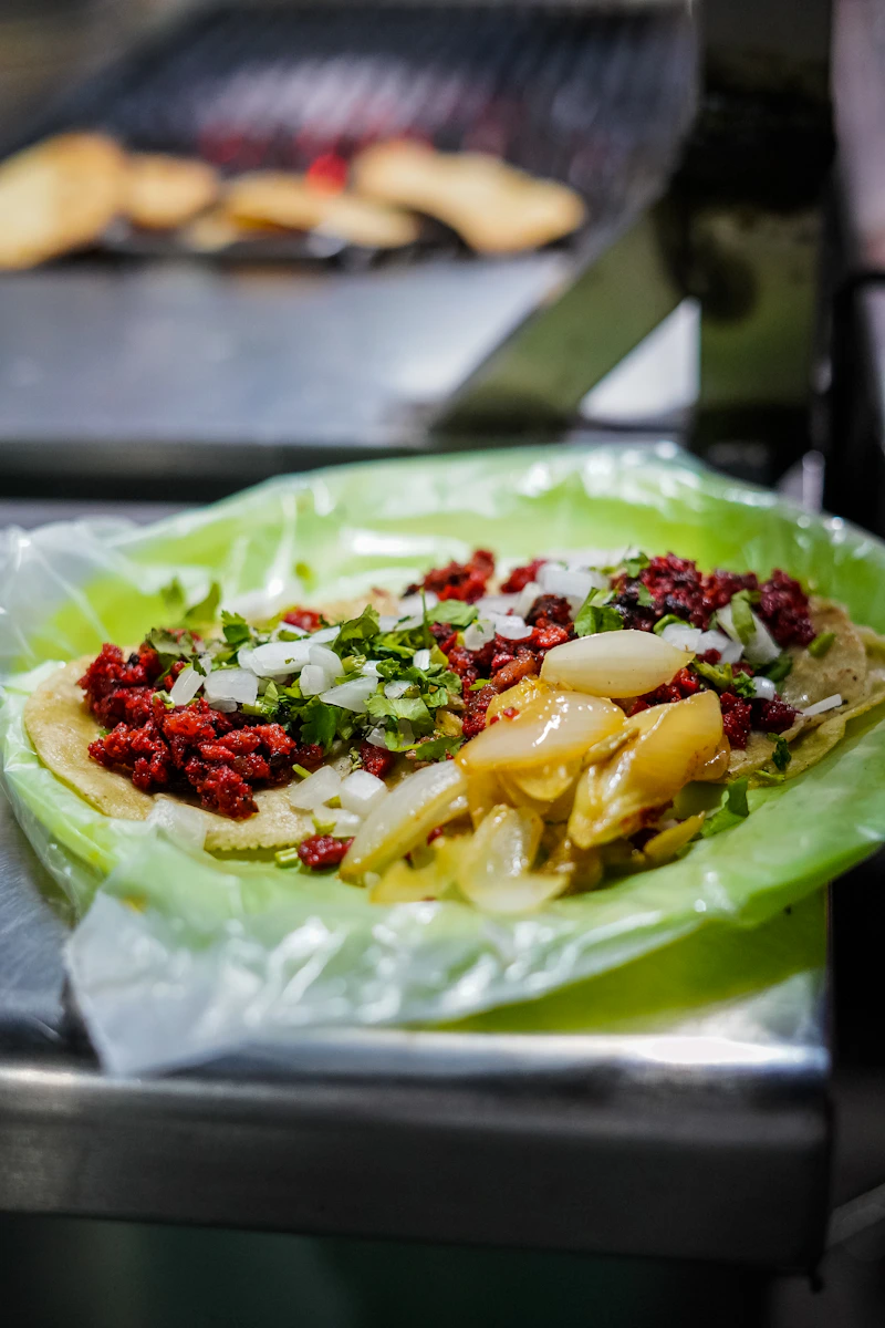 Mexican tacos served fresh