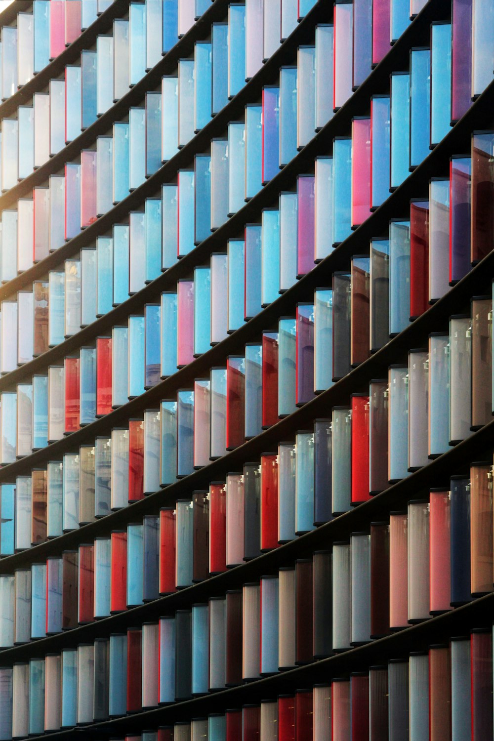 colorful glass windows