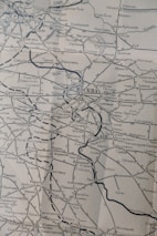 A map showing routes connecting various cities for road logistics.