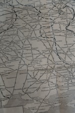 Map showing extensive transport routes across various regions