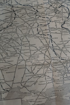 A map of India with logistics routes marked.