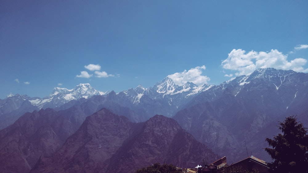 mountains during daytime