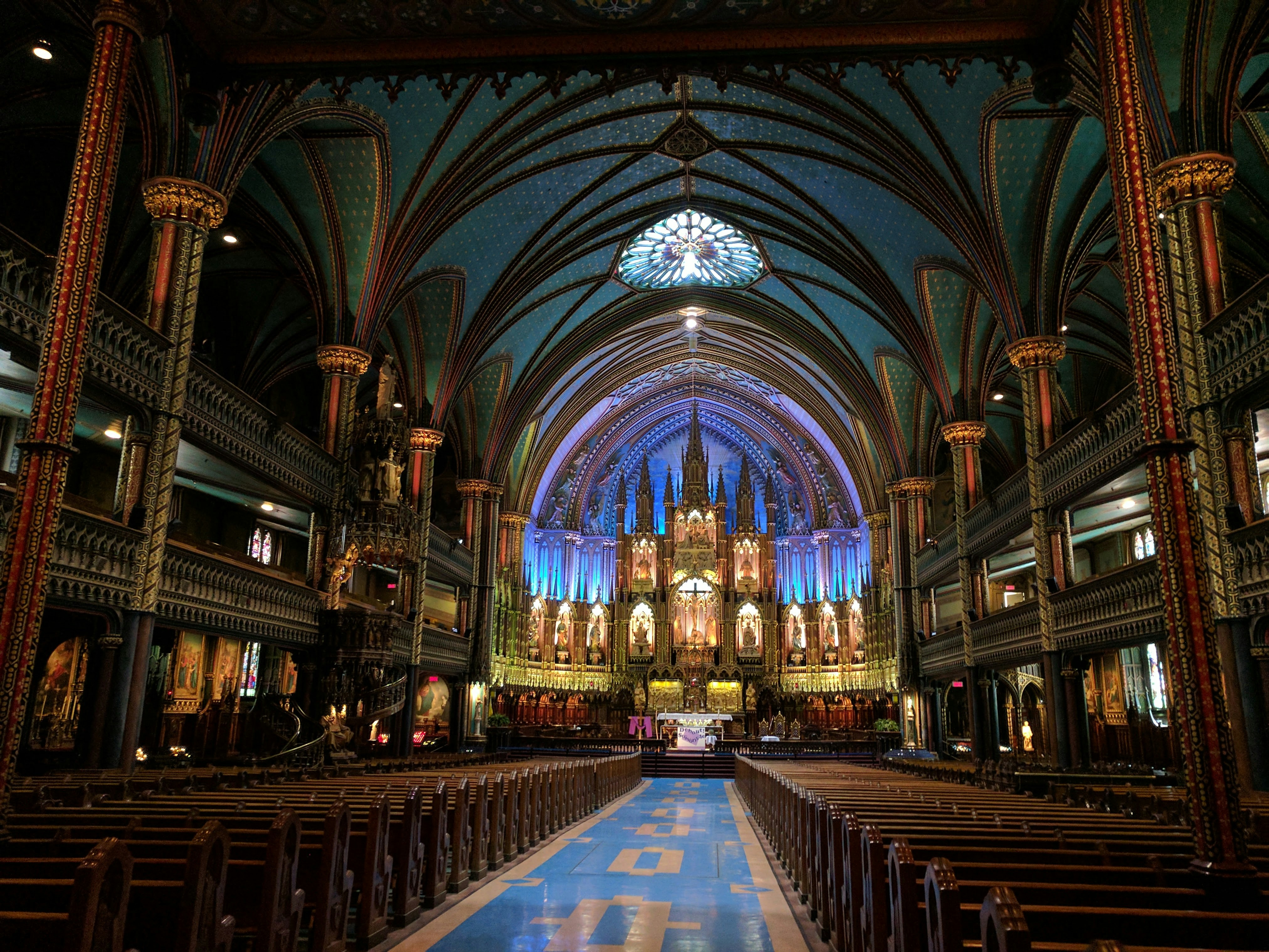 empty church interior