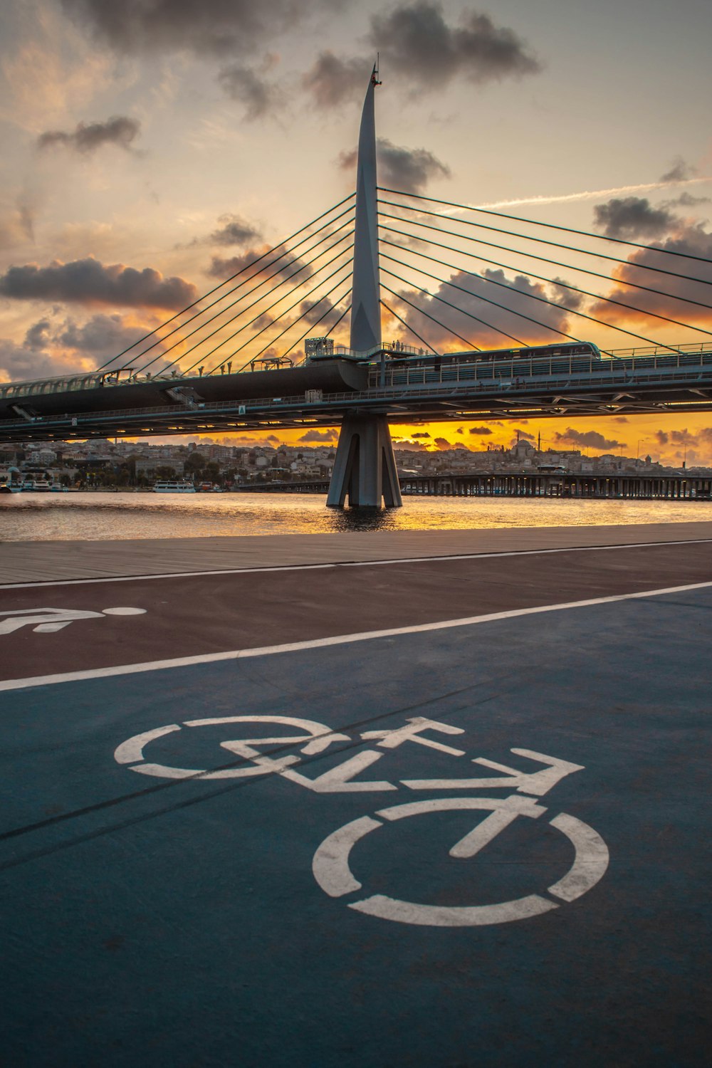 grey concrete suspension bridge during daytime