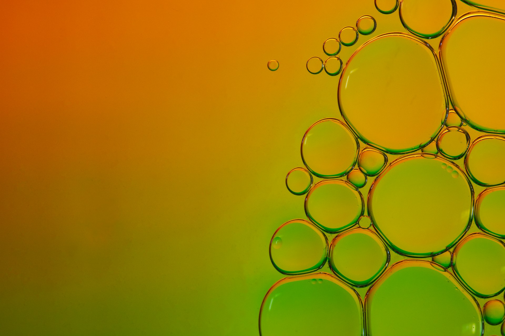 green and yellow abstract wallpaper